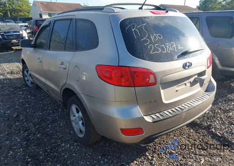 2007 Hyundai Santa Fe Gls from USA, damaged, VIN 5NMSG13DX7H051752